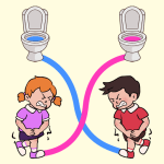 Toilet Rush: Pee Master v2.6 MOD APK (Unlimited Money)