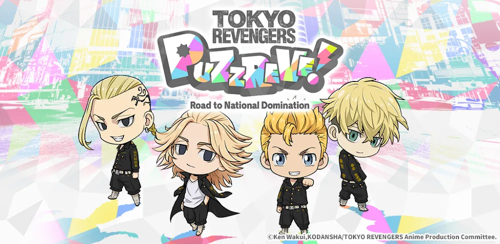 Tokyo Revengers PUZZ REVE! v4.4.0.3 MOD APK (Menu, Auto Clear)