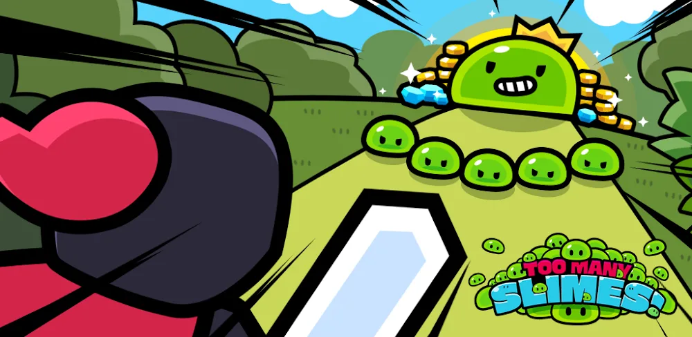 Too Many Slimes! v1.1.3.1 MOD APK (High Damage, Health)