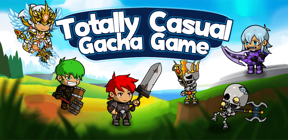 Totally Casual Gacha Game RPG v1.1.4.00 MOD APK (Godmod, DMG Multi)