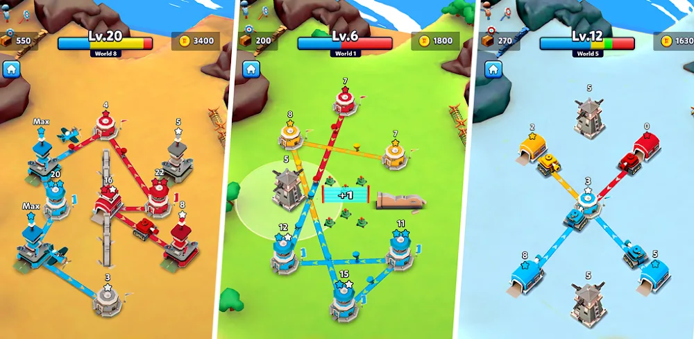 Tower Battle: Connect Towers v1.1.20.1 MOD APK (Mega Mod)