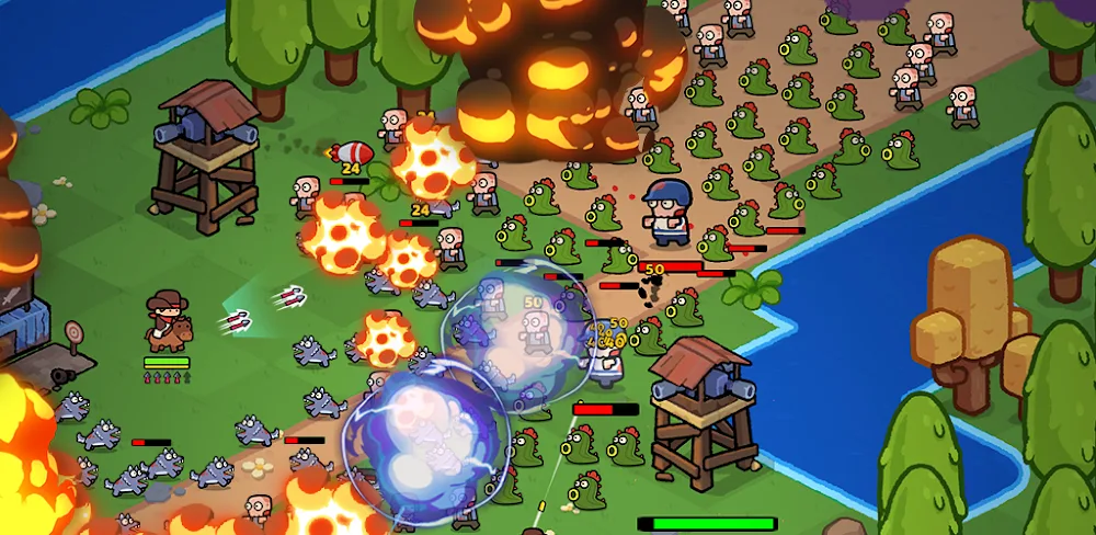 Townfall v20.20.3.20 MOD APK (Menu, Damage, Wood Multiplier)