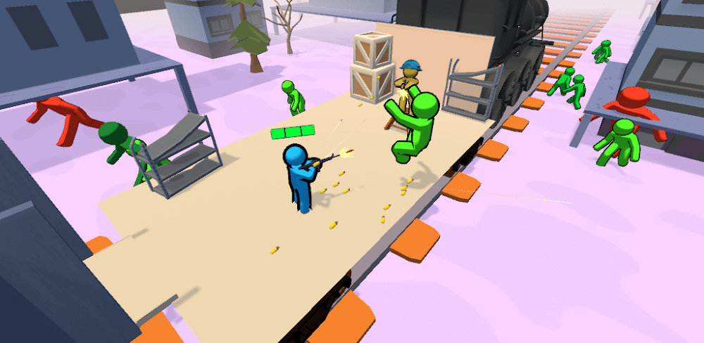 Train Defense: Zombie Survival v1.1.04.38 MOD APK (Unlimited Gems, Gold)