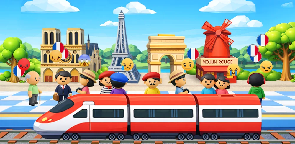 Train Ride v0.17 MOD APK (Menu, Unlimited Gold, No ADS)