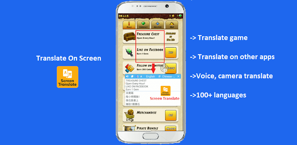Translate On Screen v1.1.175 MOD APK (Premium Unlocked)