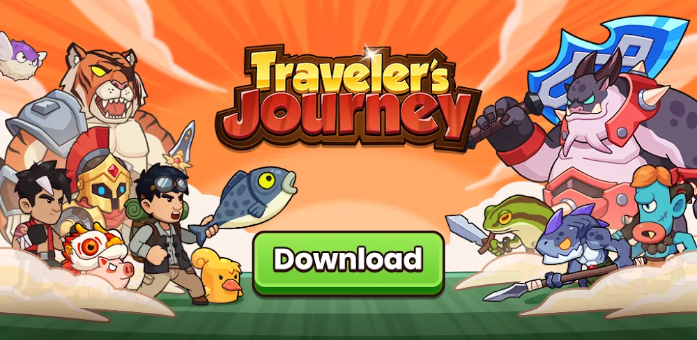 Traveler’s Journey v1.1.0.5 MOD APK (Menu, Free Purchase, God Mode)