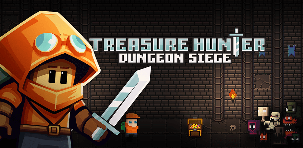Treasure Hunter: Dungeon Siege v1.1.0.6 MOD APK (Unlock Abilities, Slow Enemy, No Skill CD)