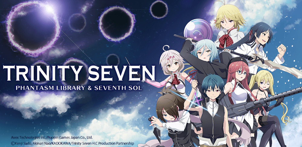 Trinity Seven v7.7 MOD APK (Damage, No Ads)