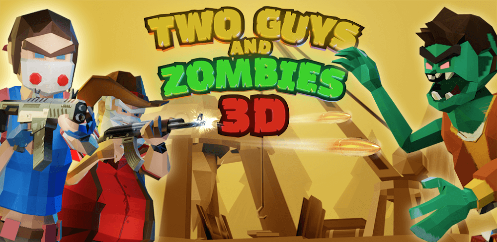 Two Guys & Zombies 3D v0.0.840 MOD APK (Unlimited Diamonds, All Unlocked)