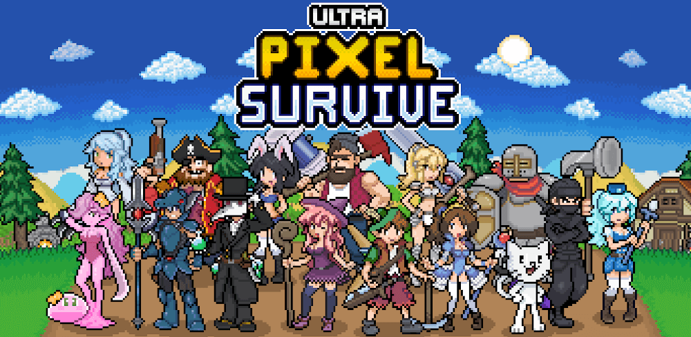Ultra Pixel Survive: RPG v1.1.1.1.1 MOD APK (Unlimited Diamonds)