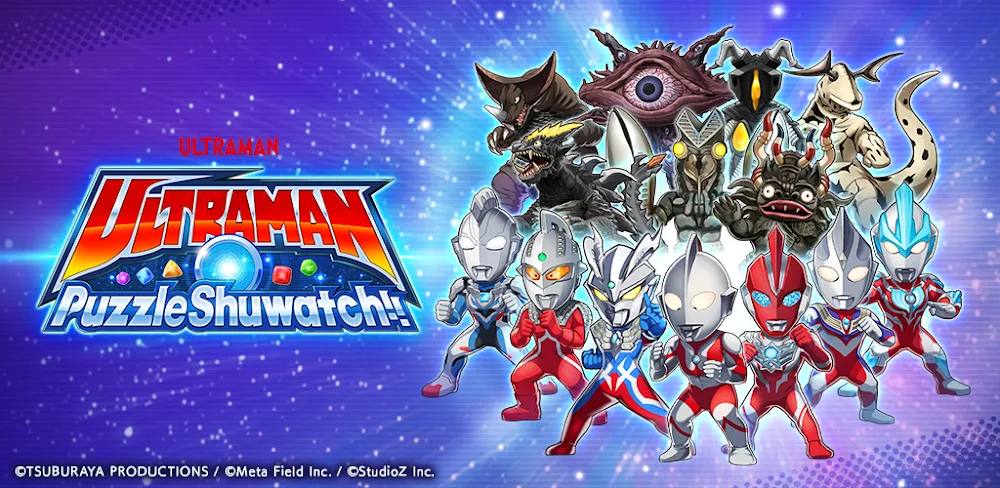 ULTRAMAN Puzzle Shuwatch v1.1.26.21 MOD APK (Menu, One Hit, High Defenses)