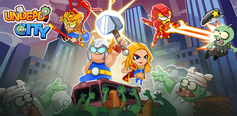 Undead City v4.4.4.6 MOD APK (God Mode, Money, VIP)