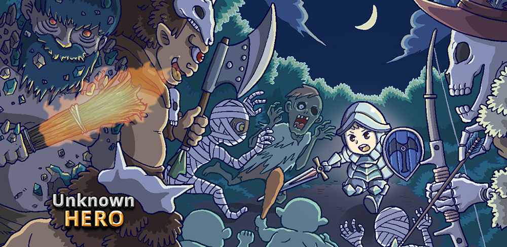 Unknown HERO v3.3.0.305 MOD APK (No Skill CD/High Damage/God mode)