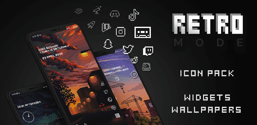Retro Mode – Icon Pack Light v2.2.1.0 APK (Full Version)