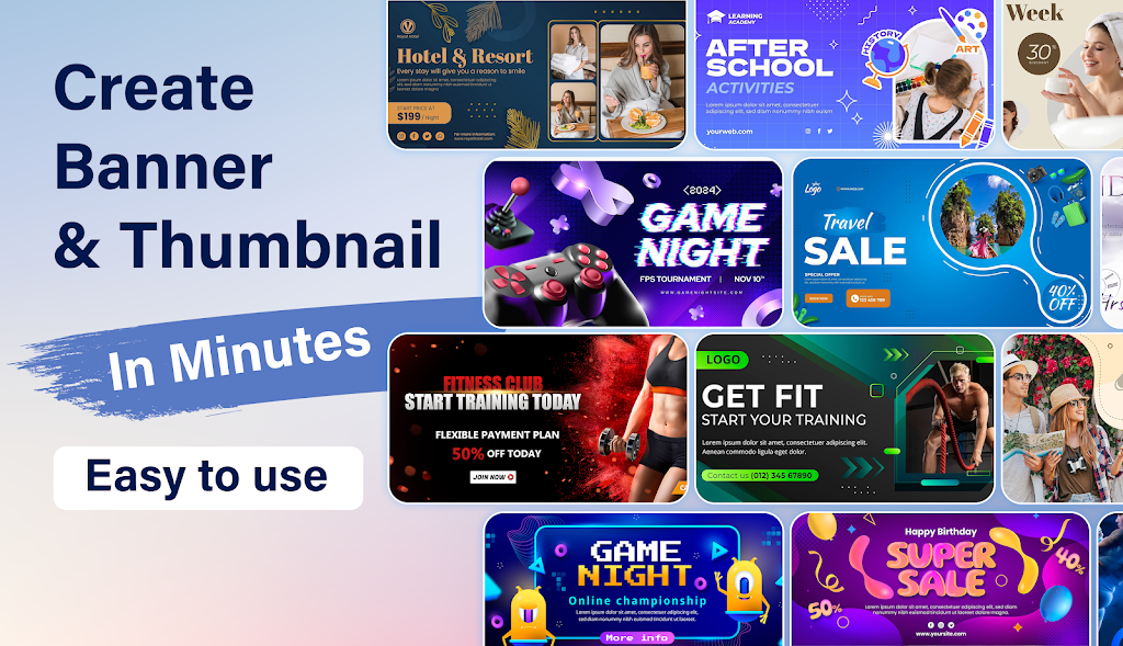 Banner Maker – Design Banner v4.4.9.2 MOD APK (Premium Unlocked)