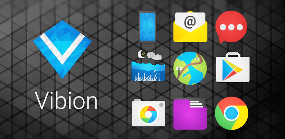 Vibion – Icon Pack v7.7.1.5 APK (Full Version)