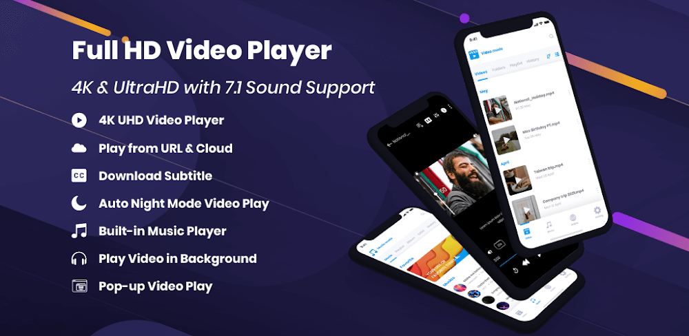 Video Player HD v1.1.3.0 MOD APK (VIP Unlocked)