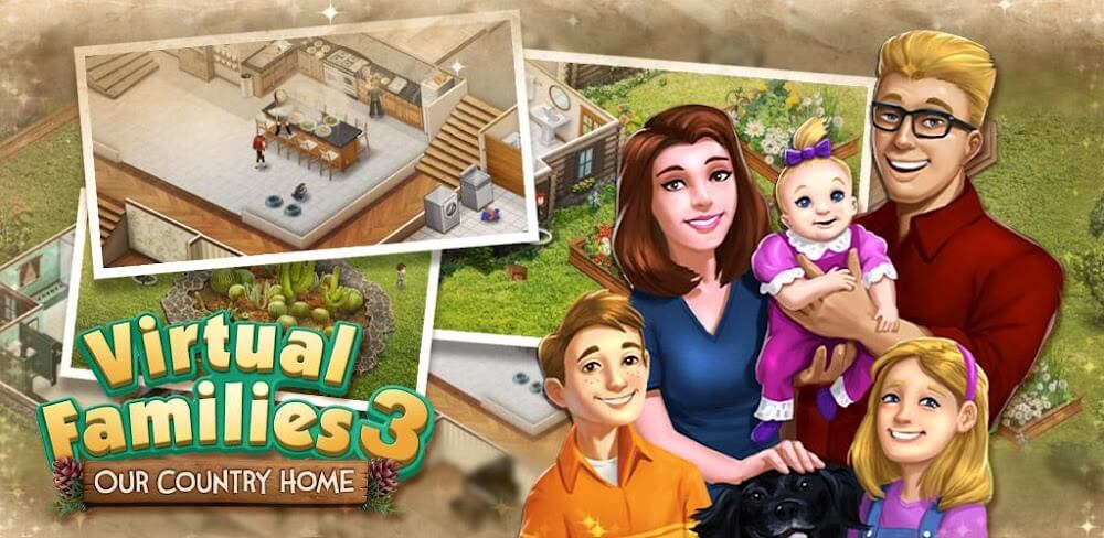Virtual Families 3 v2.2.4.7 MOD APK (Unlimited Coin, Food)