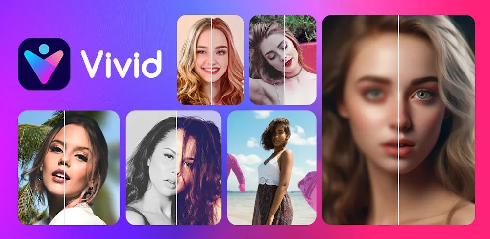 Vivid AI Photo Enhancer v1.1.9.13 MOD APK (Premium Unlock)
