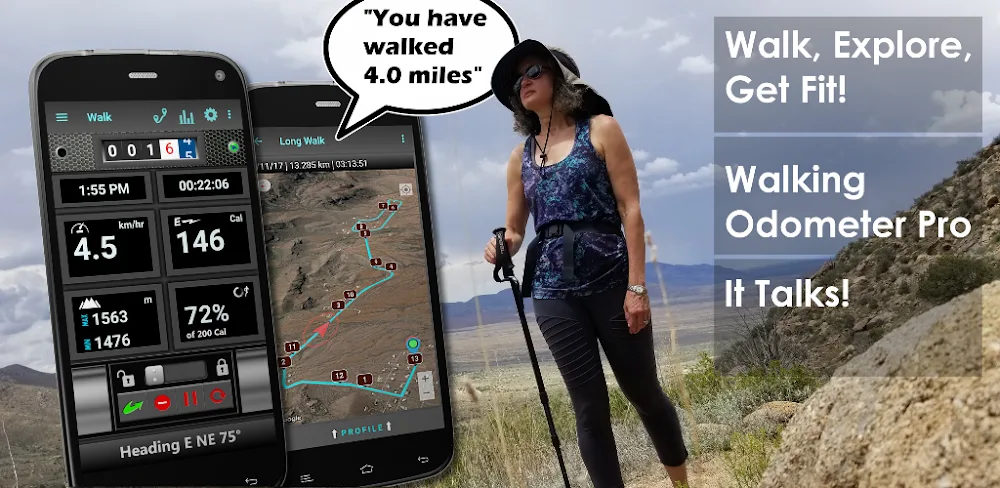 Walking Odometer Pro v1.53 MOD APK (Premium Unlocked)