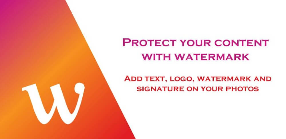 Watermark v1.1.8.3 MOD APK (Premium Unlocked)