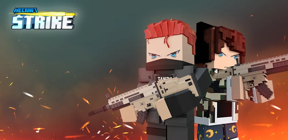 WeCraft Strike v0.0.1.19 MOD APK (Menu, No Recoil, Rapid Fire)