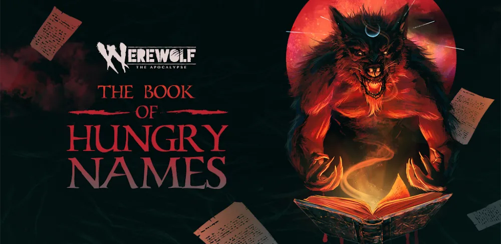 Werewolf: Book of Hungry Names v1.1.6.8 MOD APK (Unlocked Stories, No ADS, Boosted Stats)