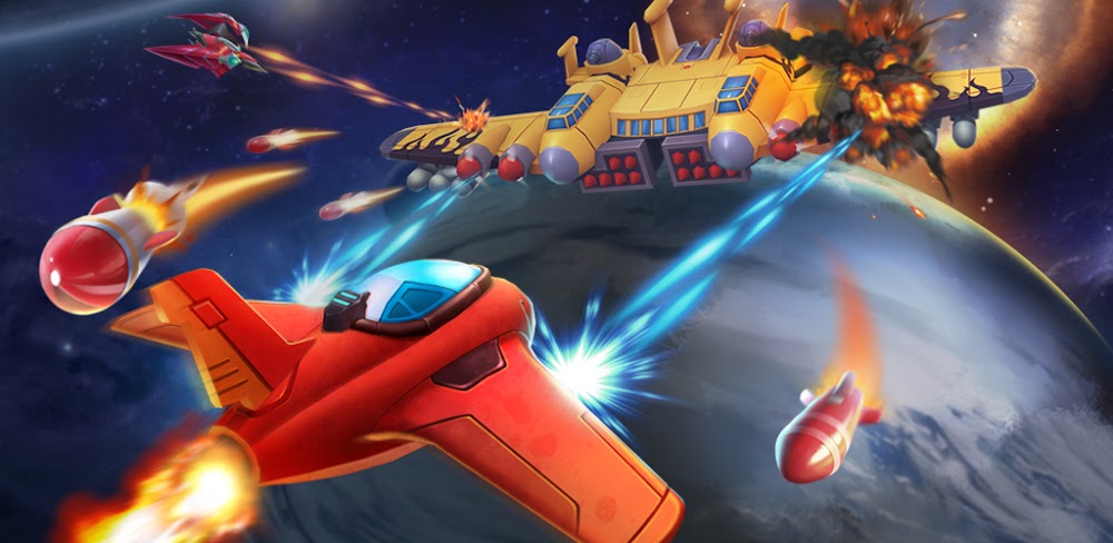 Space Clash: Galaxy Attack v2.6 MOD APK (Menu, Damage, God mode, VIP)