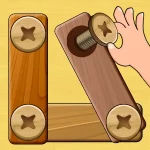 Wood Nuts & Bolts Puzzle v13.2 MOD APK (Unlimited Money)