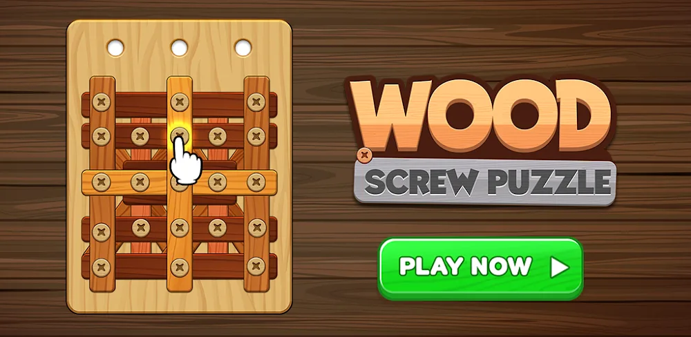 Wood Screw Puzzle v6.6.0.0 MOD APK (Menu, Unlimited Money, Tickets, No ADS)