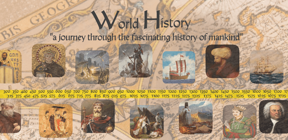 World History v3.48 APK (MOD: Paid, Patched)