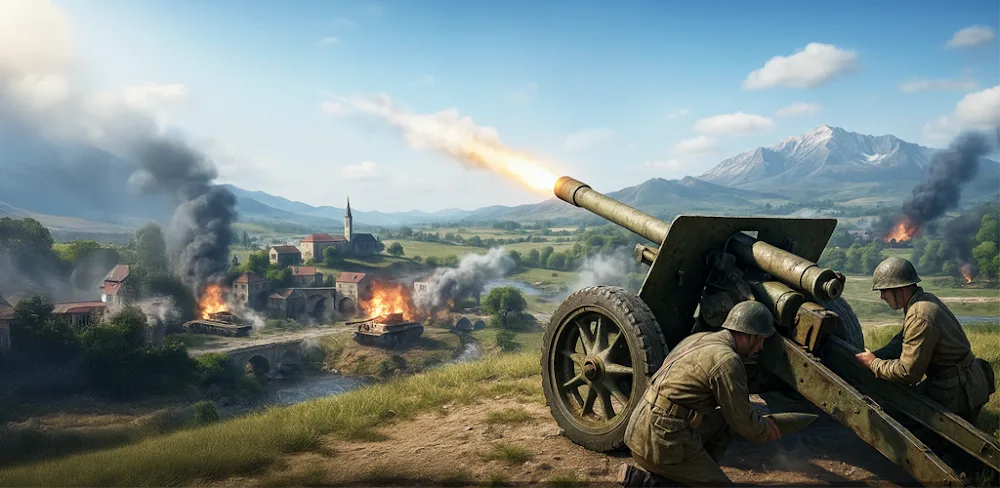 World of Artillery 2: Cannon v1.1.0.8.1 MOD APK (Menu, Unlimited All)