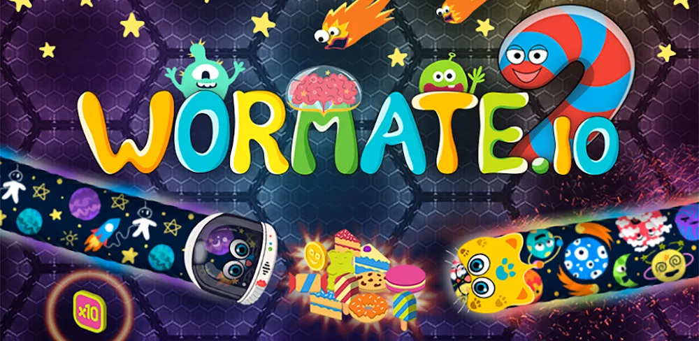 wormate.io v4.4.0.23 MOD APK (Menu, Set Pov)
