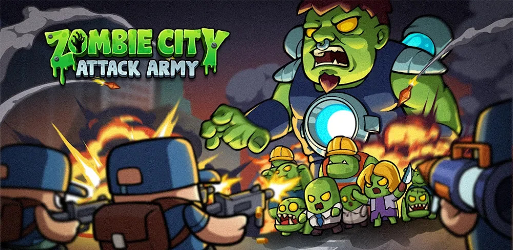 Zombie City: Attack Army v1.1.0.4 MOD APK (Unlimited Gold, Gems)