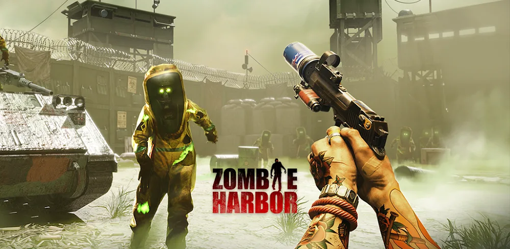Zombie Harbor: Offline FPS v1.1.1.6 MOD APK (Menu, Unlimited Money, Ammo)