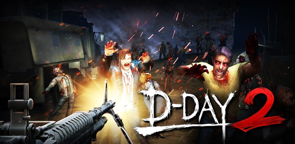 Zombie Shooting D-Day2 v1.1.1.9 MOD APK (Menu: Unlimited Gold, Unlimited Ammo)