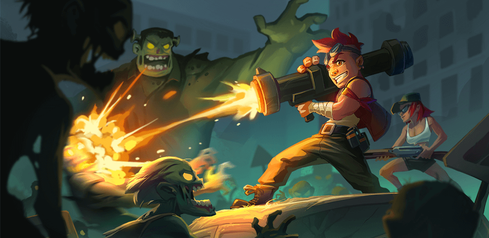 Zombie War Idle Defense v355 MOD APK (Unlimited Money, No Skill CD)
