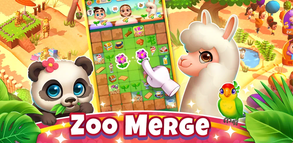 Zoo Merge v0.0.26.3 MOD APK (Free Shopping)