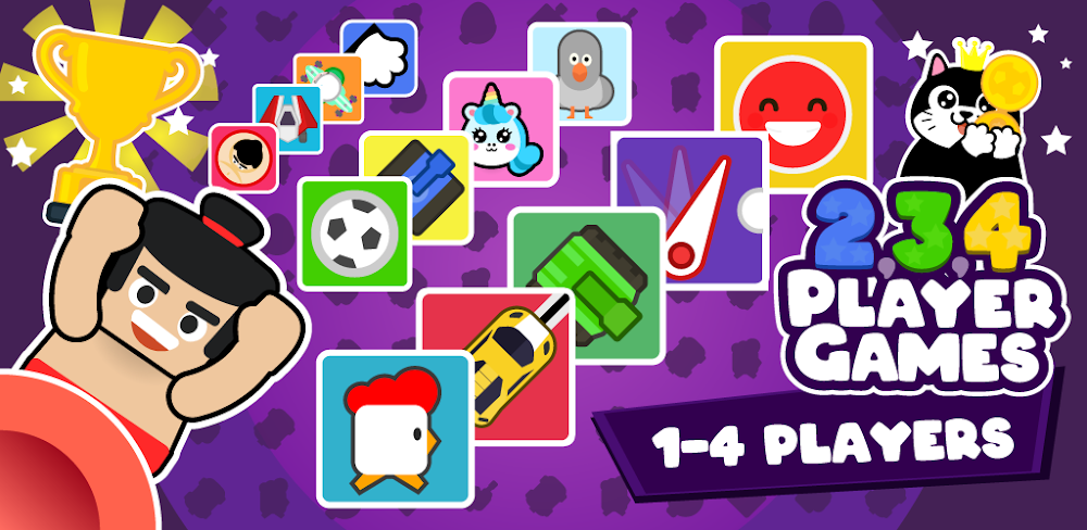 2 3 4 Player Mini Games v5.5.8.0 MOD APK (Unlimited Money)