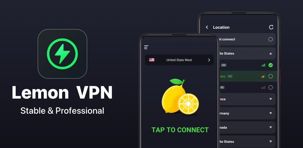 Lemon VPN v5.5.6.395 MOD APK (VIP Unlocked)