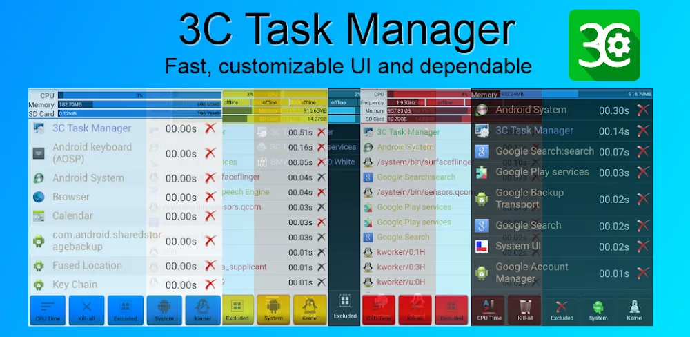 3C Task Manager v3.9.66a MOD APK (Premium Unlocked)