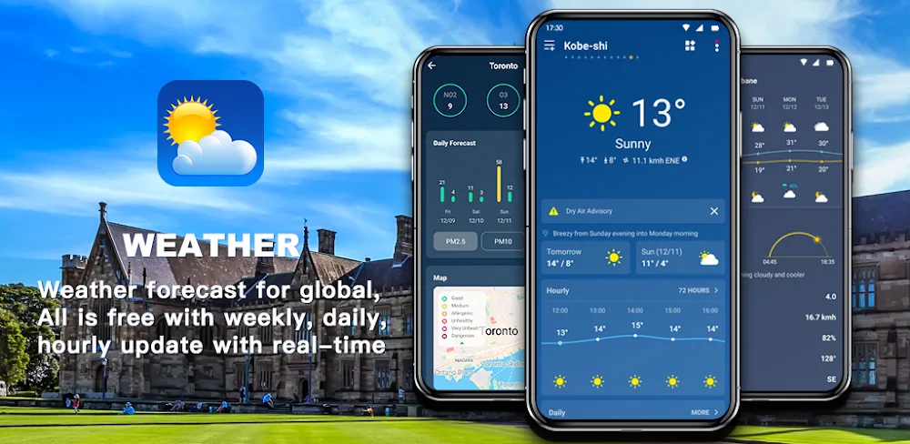 Accurate Weather App PRO v1.1.6.2 APK (Full Version)
