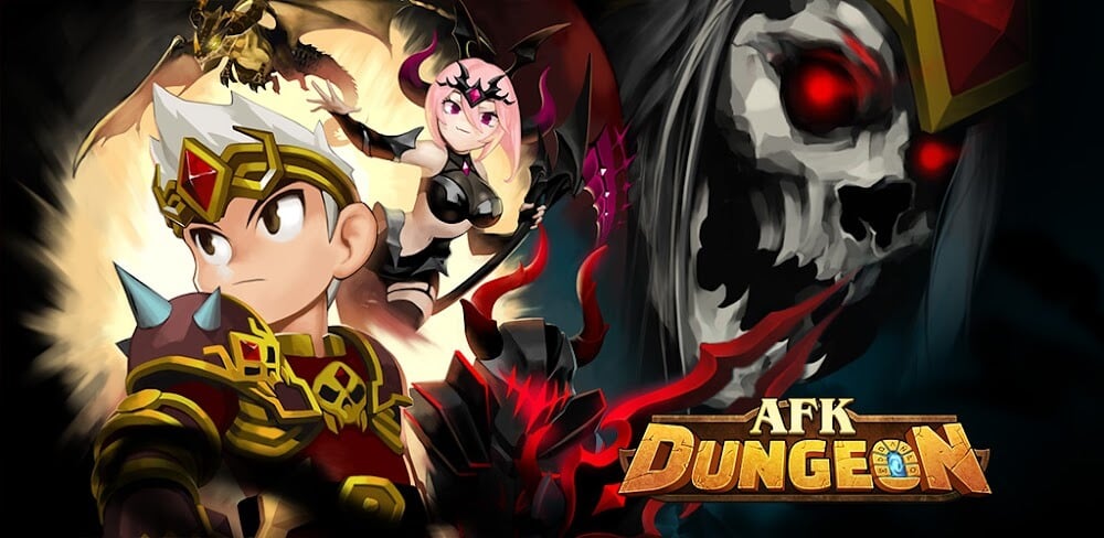 AFK Dungeon v1.1.1.56 MOD APK (Unlimited Mana, God Mode, Menu)