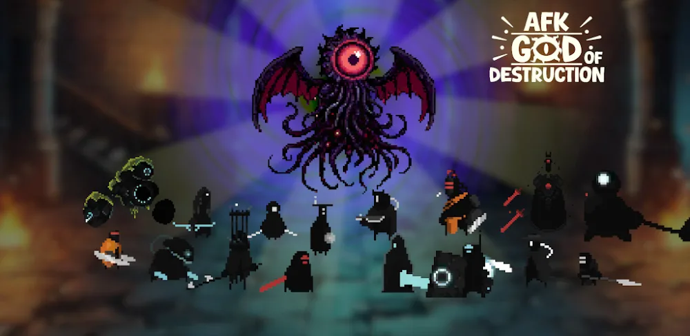 AFK God of Destruction IdleRPG v0.0.5.2 MOD APK (One Shot Kill)