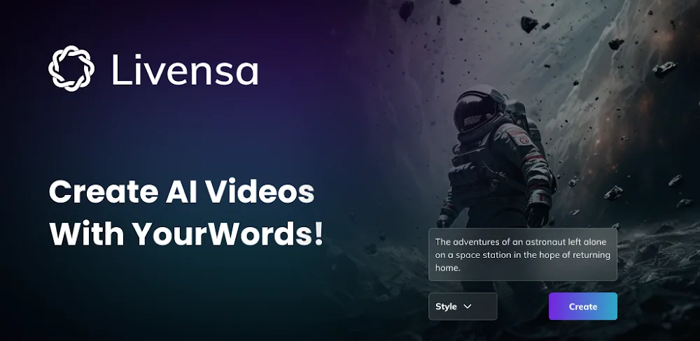 Livensa AI Effect Video Maker v10.10.8.0 MOD APK (Pro Unlocked)