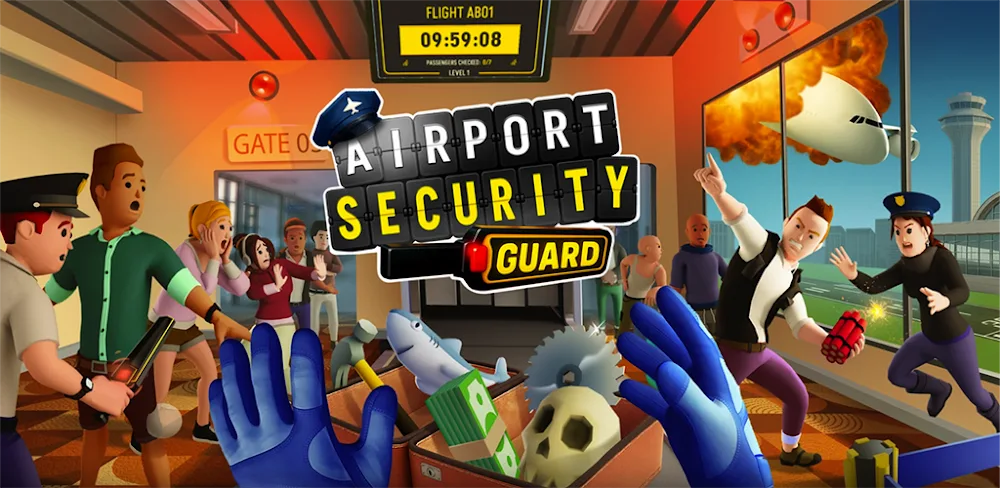 Airport Security Guard v0.0.7.1 MOD APK (Unlocked All DLC)