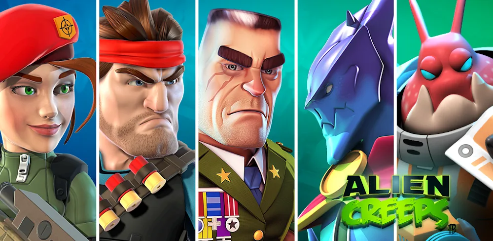 Alien Creeps v2.2.32.10 MOD APK (Unlimited Money)