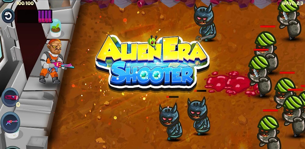 Alien Era Shooter v1.7 MOD APK (Unlimited Diamonds)