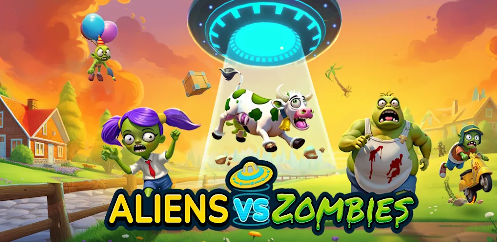 Aliens vs Zombies: Invasion v2603.2603.18.915 MOD APK (Money, Energy, VIP)