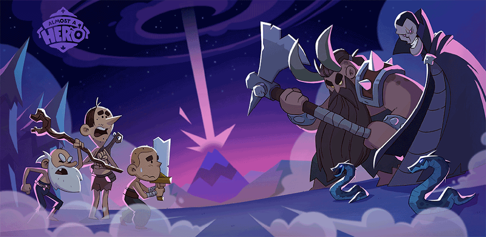 Almost a Hero v5.5.8.7 MOD APK (One Hit, God Mode, Money)